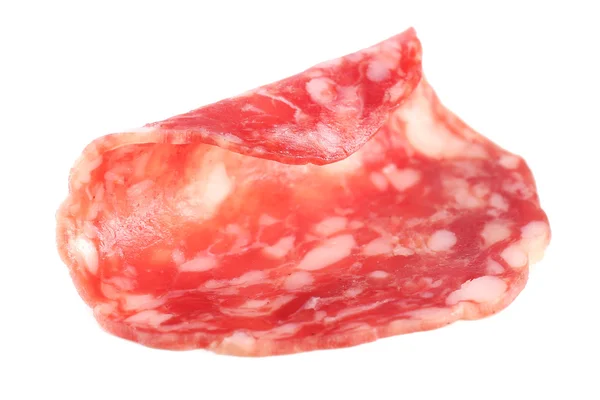Plakje salami — Stockfoto