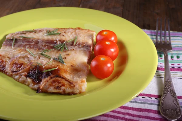 Pangasius filet met rozemarijn — Stockfoto