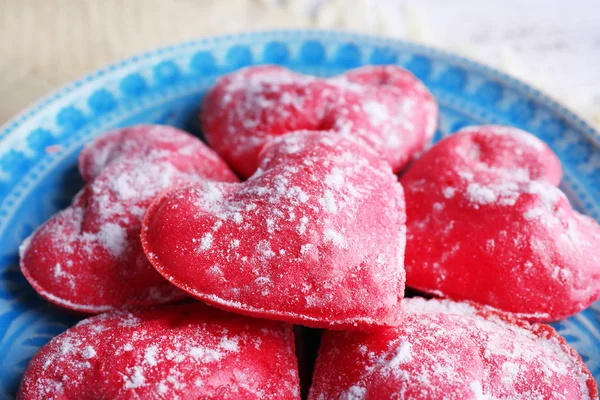 Cookies in form of heart — Stock Photo, Image