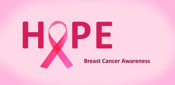 Breast Cancer Awareness poster — Stock Photo, Image