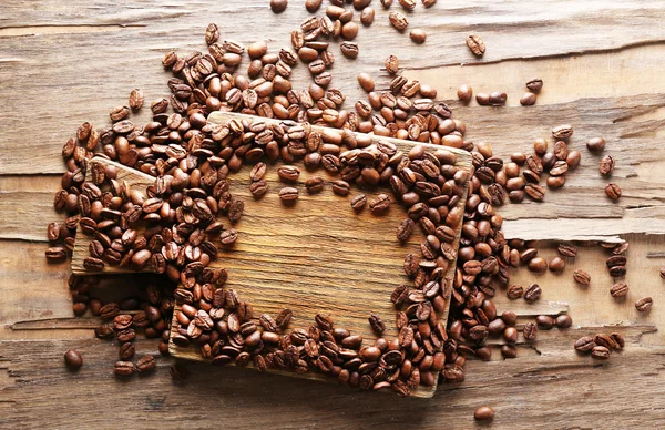 Kávová zrna, close-up — Stock fotografie