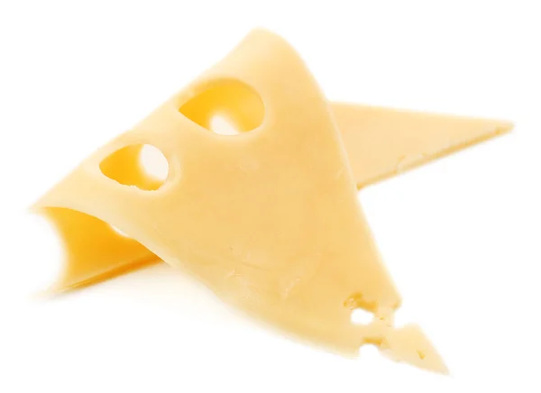 Tasty Sliced cheese — Stock Photo, Image