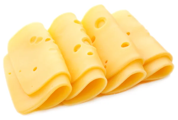 Tasty Sliced cheese — Stock Photo, Image