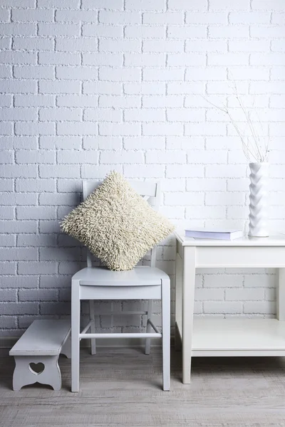 Modern interior with chair — Stock Photo, Image