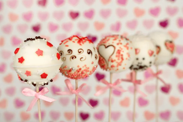 Tasty cake pops — Stock Photo, Image