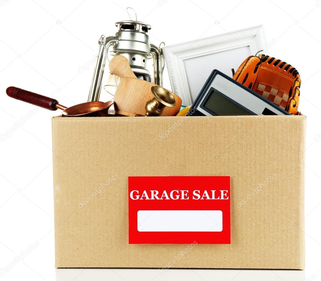 Box of unwanted stuff