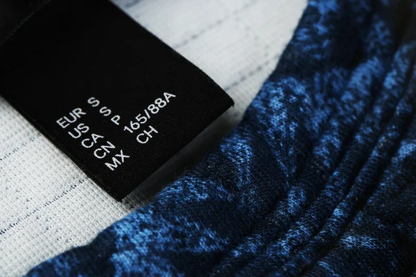 A ruházati címkét — Stock Fotó