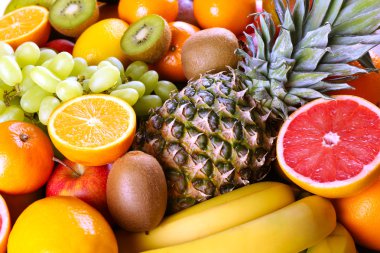 egzotik meyveler yakın çekim çeşitler