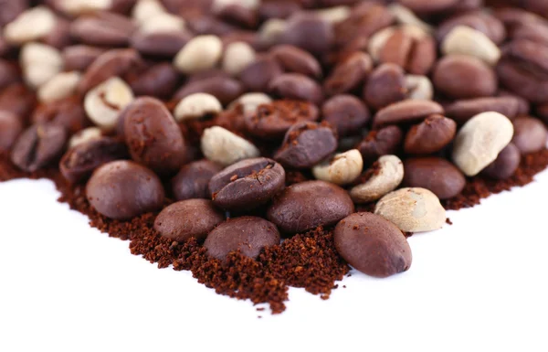 Coffee beans closeup — Stock Photo, Image