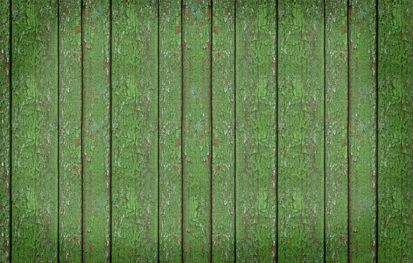 木製の緑の背景 — ストック写真