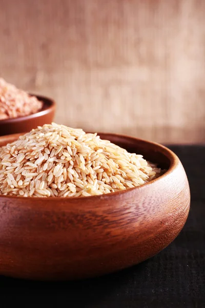 Различные сорта риса — стоковое фото