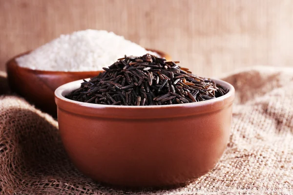 Różnego rodzaju ryżu — Zdjęcie stockowe