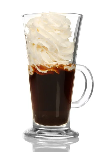 Xícara de café com creme — Fotografia de Stock