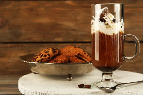 Taza de café con crema — Foto de Stock