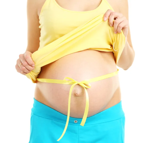 Young pregnant woman — Stock Photo, Image