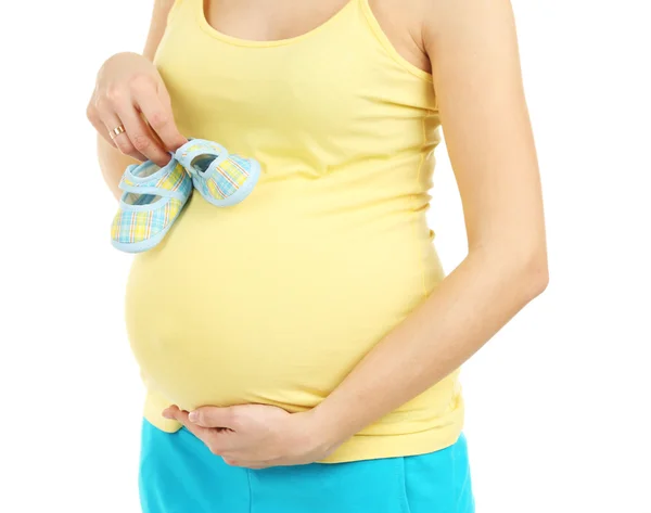 Young pregnant woman — Stock Photo, Image