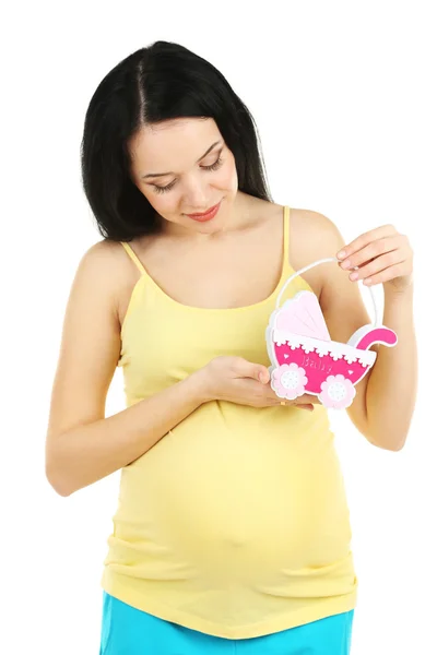 Young pregnant woman — Stock Photo, Image