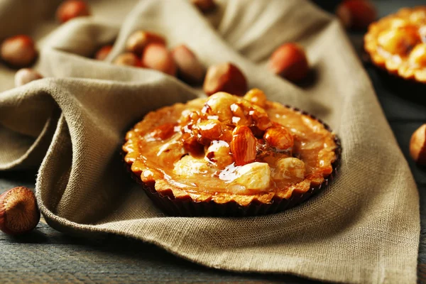 Mini-Kuchen mit Nüssen — Stockfoto