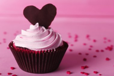 Cupcake Sevgililer günü için