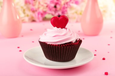 Cupcake Sevgililer günü için