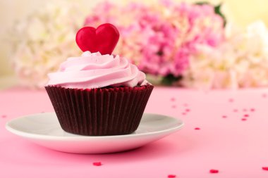 Cupcake Sevgililer günü için