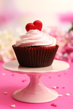 Cupcake Sevgililer günü için
