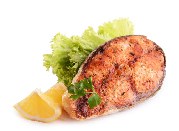 Tasty baked fish — Stock Photo, Image