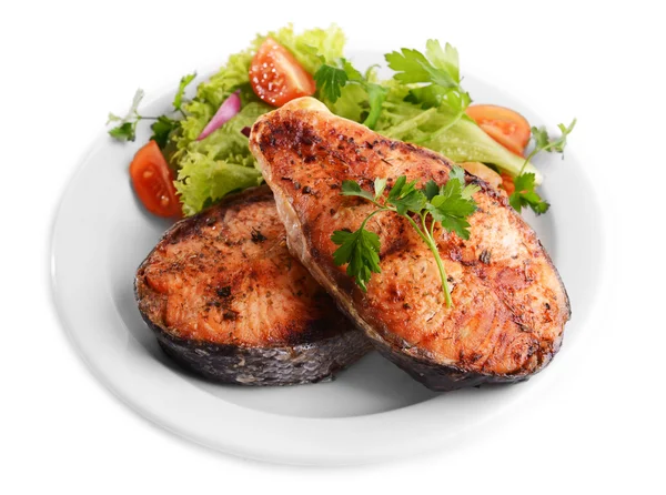 Tasty baked fish — Stock Photo, Image