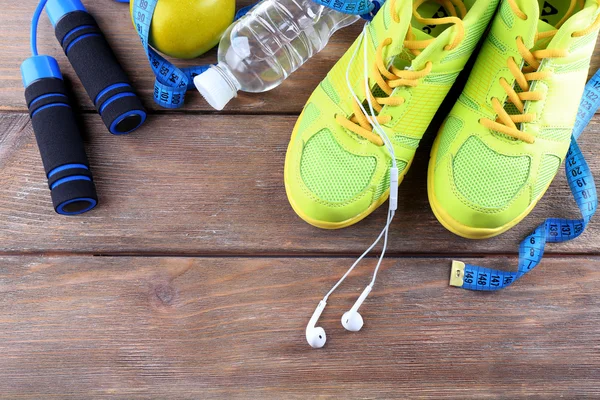 Verschillende instrumenten voor de sport — Stockfoto