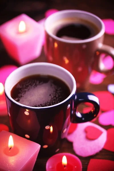 Two cups on table — Stock Photo, Image