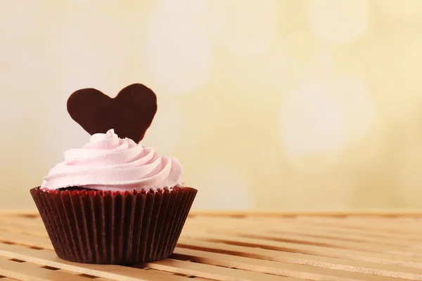 Cupcake für den Valentinstag — Stockfoto