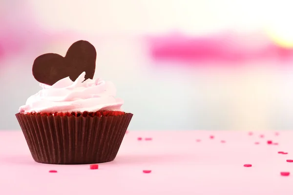 Cupcake für den Valentinstag — Stockfoto