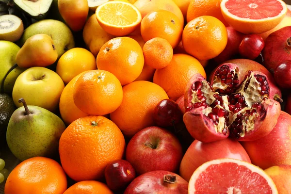 Assortment of exotic fruits — Stock Photo, Image