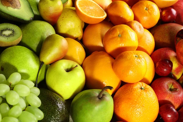 Assortment of exotic fruits — Stock Photo, Image