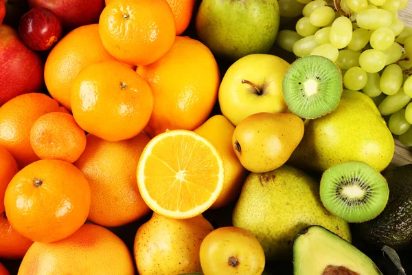 Assortment of exotic fruits — Stock Photo, Image