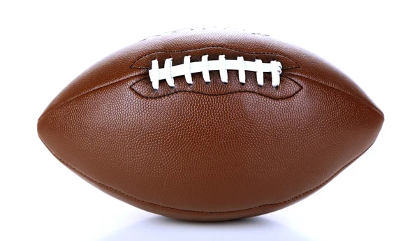 American football isolated on white — Stock Photo, Image