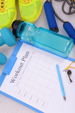 Egzersiz planı ve spor donanımları