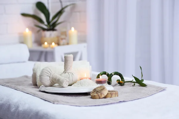 Pihenőhely a modern wellness központban — Stock Fotó