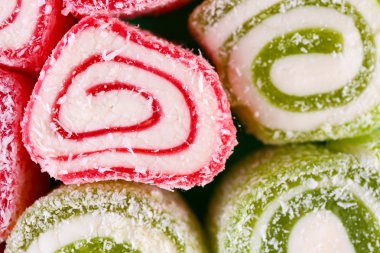 lezzetli Türk lokumu arka plan