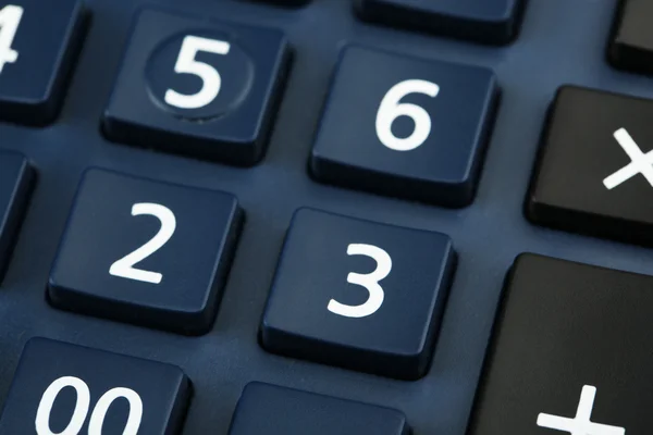 Macro view of calculator board — Stock Photo, Image