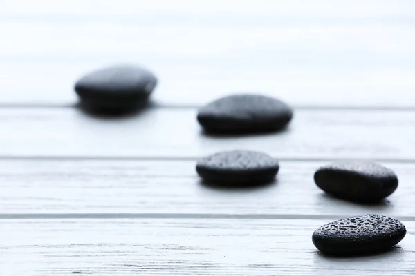Spa stones with water drops — Stock Photo, Image