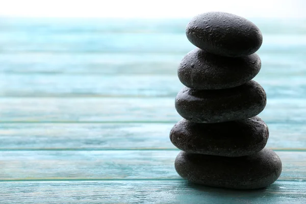 Spa stones with water drops — Stock Photo, Image