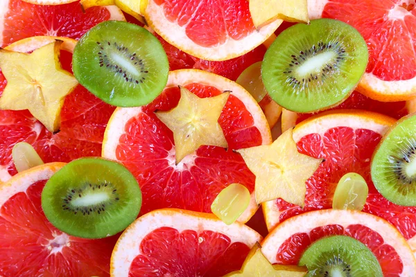 Affettato fondo frutta — Foto Stock