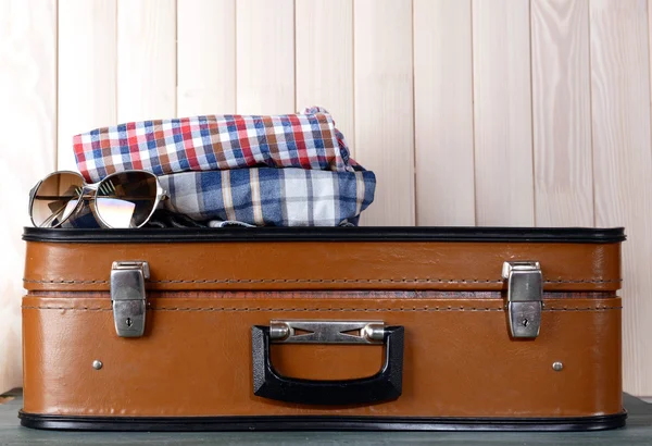 Giysileri ile Vintage çanta