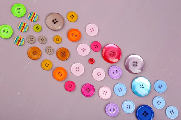 Parlak renkli düğmeler — Stok fotoğraf