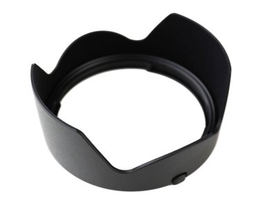 objektif kapağı üzerinde beyaz izole