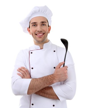 Şef ile pota elinde