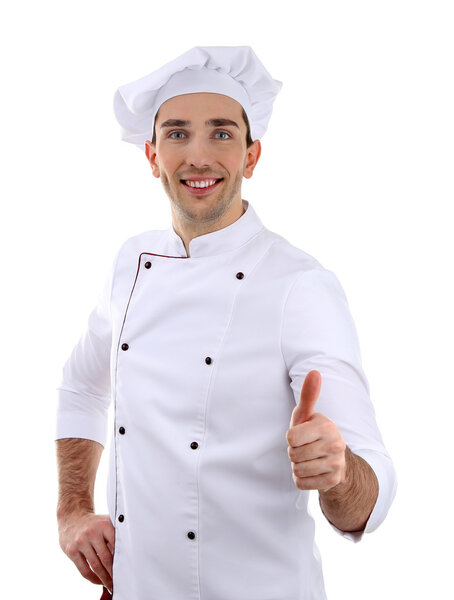 Chef showing thumb up