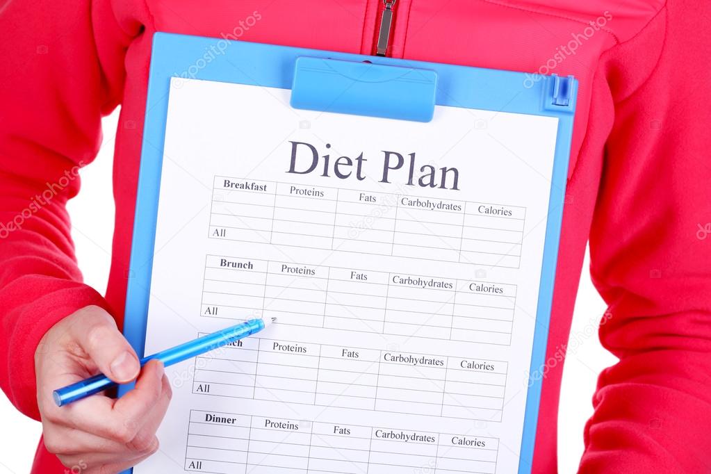Sports trainer with diet plan