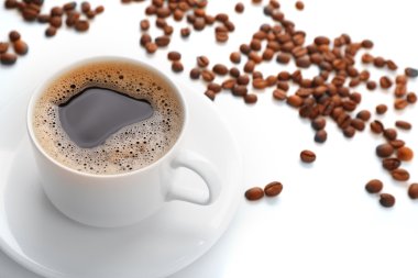 fincan kahve yakın çekim